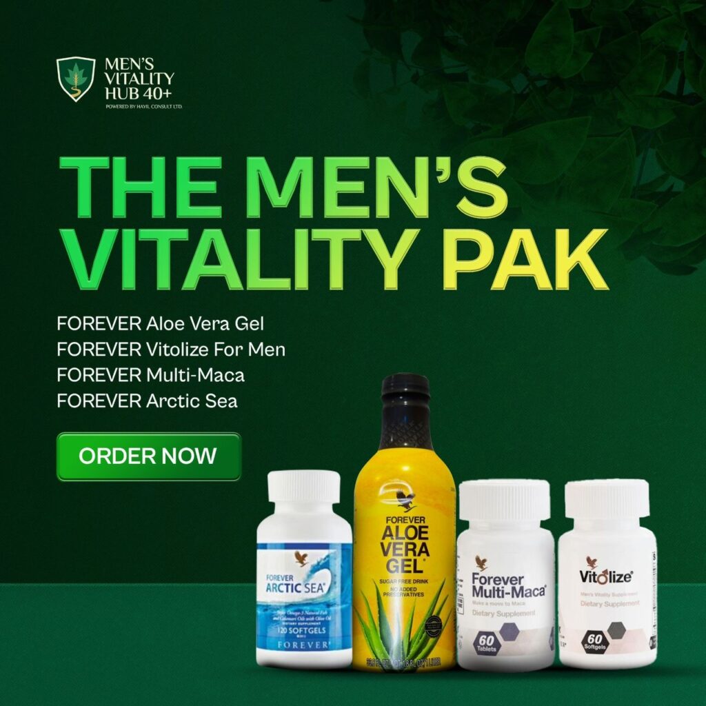 The Men's Vitality Pak — Complete 4-Product Protocol